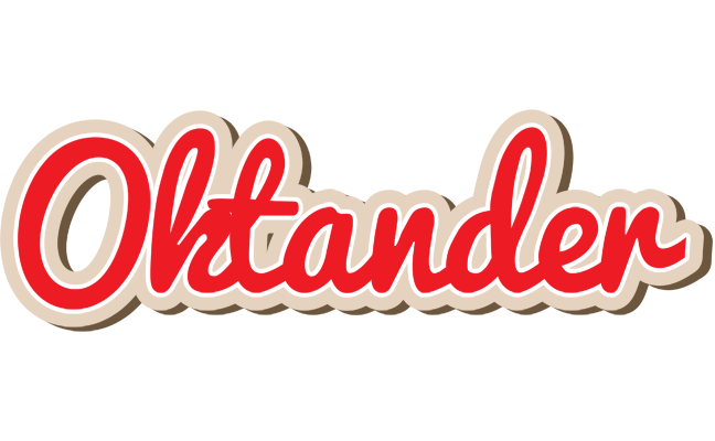 Oktander chocolate logo