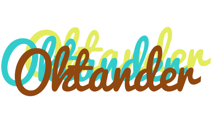 Oktander cupcake logo