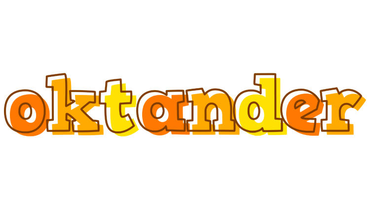 Oktander desert logo