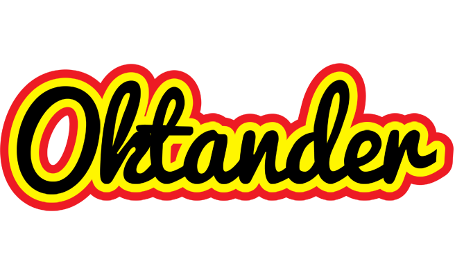 Oktander flaming logo