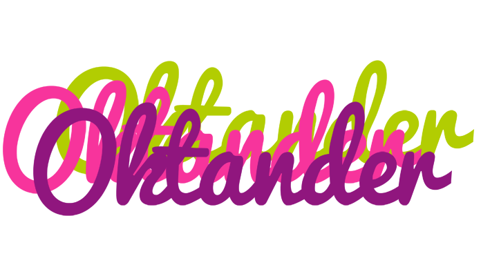 Oktander flowers logo