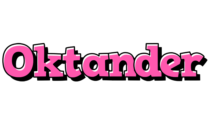Oktander girlish logo