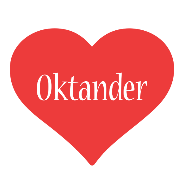 Oktander love logo
