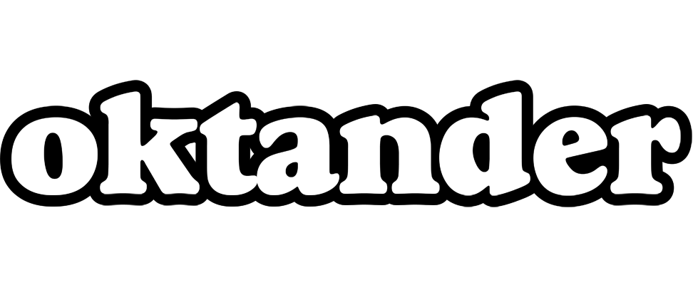 Oktander panda logo