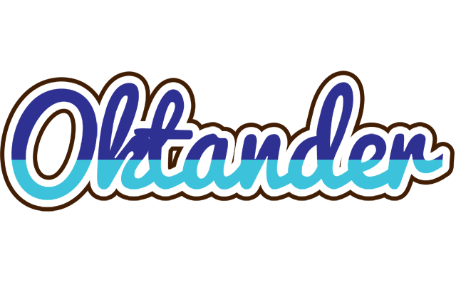 Oktander raining logo