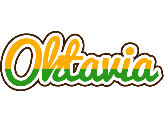 Oktavia banana logo