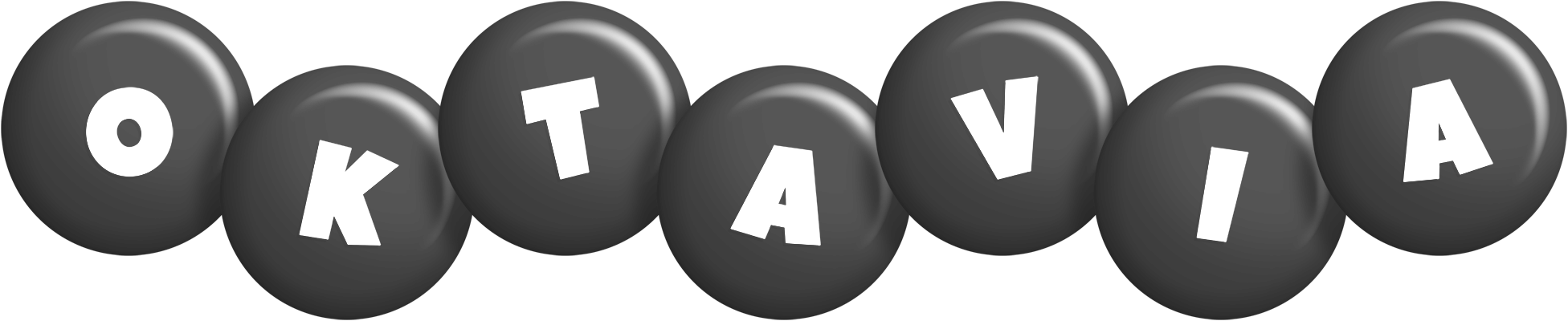 Oktavia candy-black logo