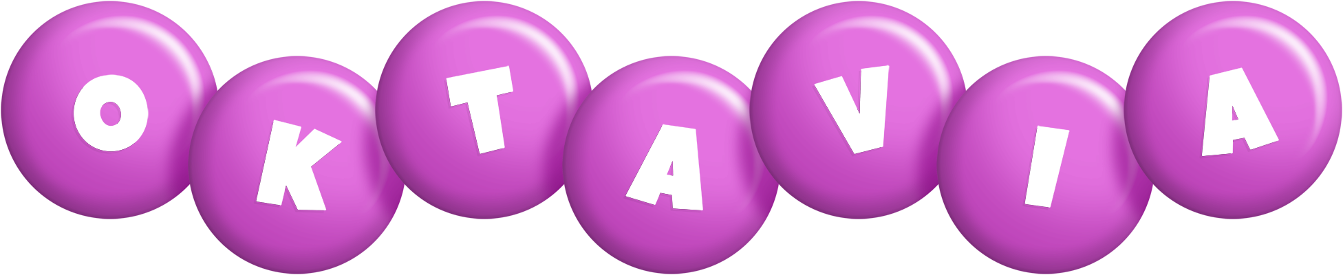 Oktavia candy-purple logo