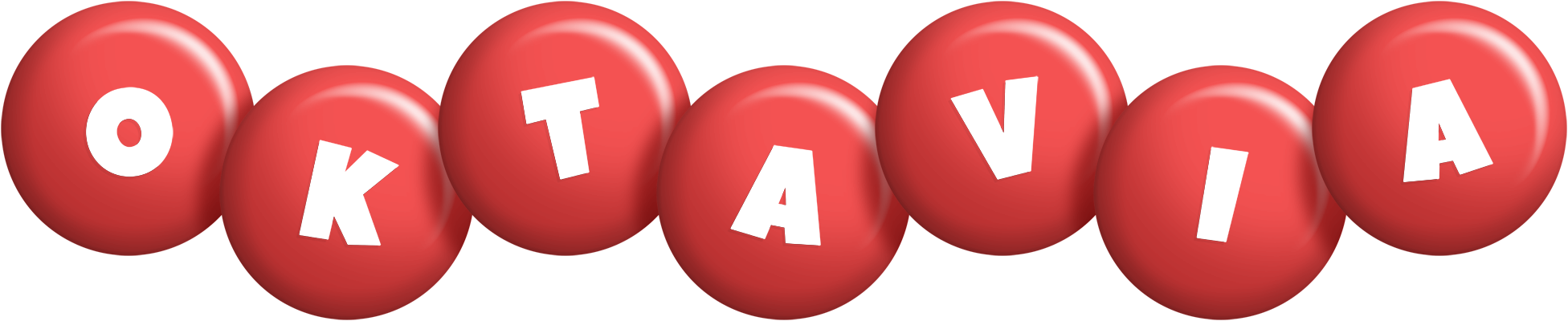 Oktavia candy-red logo
