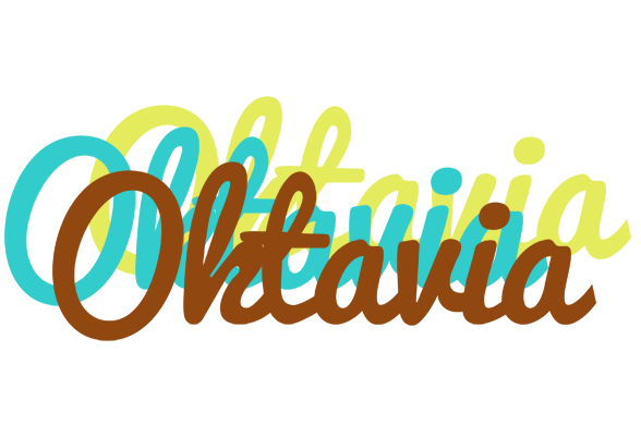 Oktavia cupcake logo