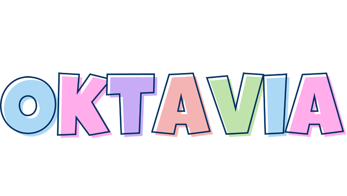 Oktavia pastel logo