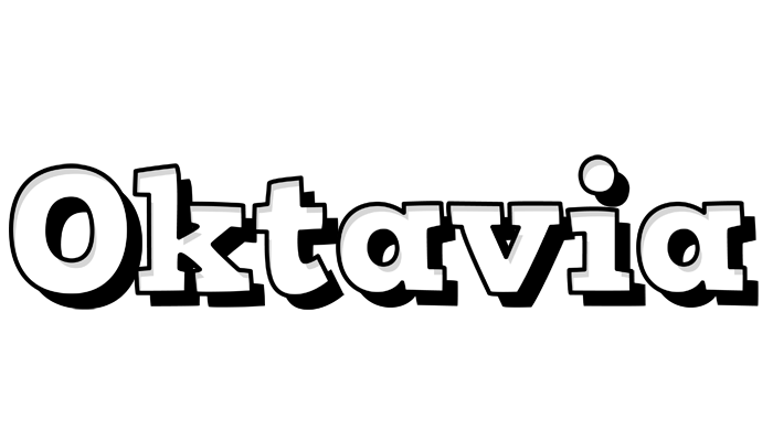 Oktavia snowing logo