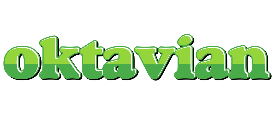 Oktavian apple logo
