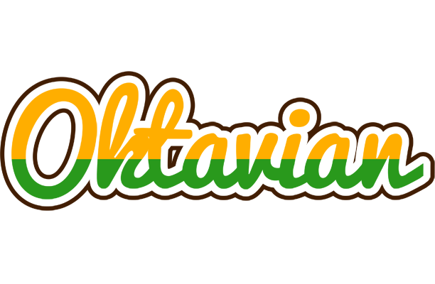 Oktavian banana logo