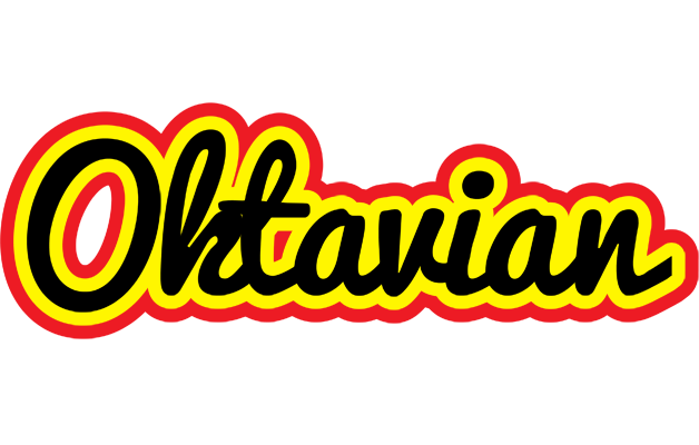 Oktavian flaming logo