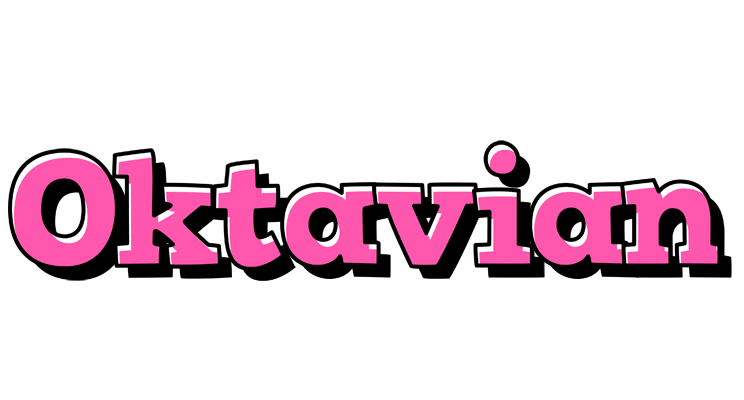 Oktavian girlish logo
