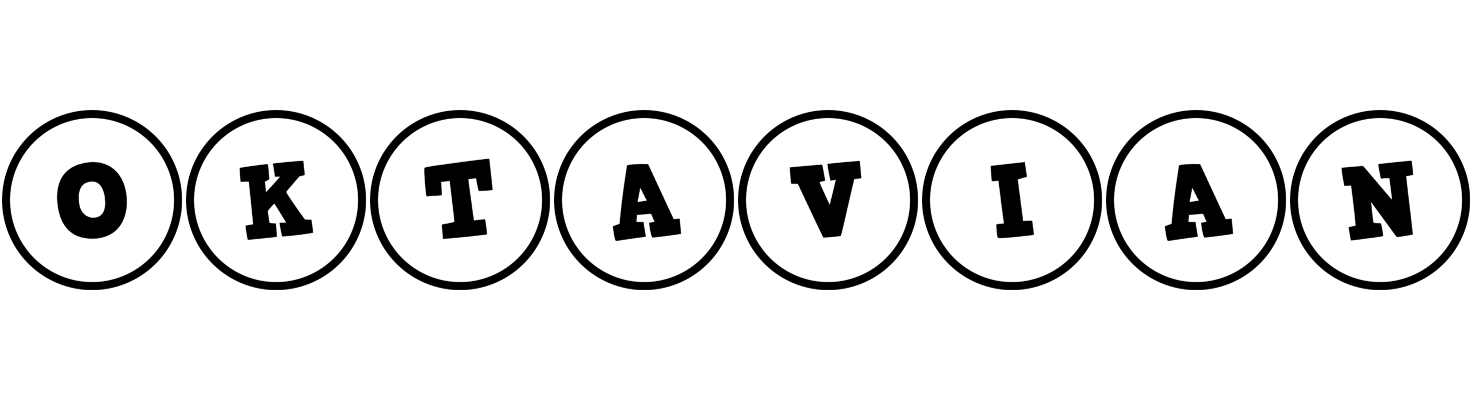 Oktavian handy logo