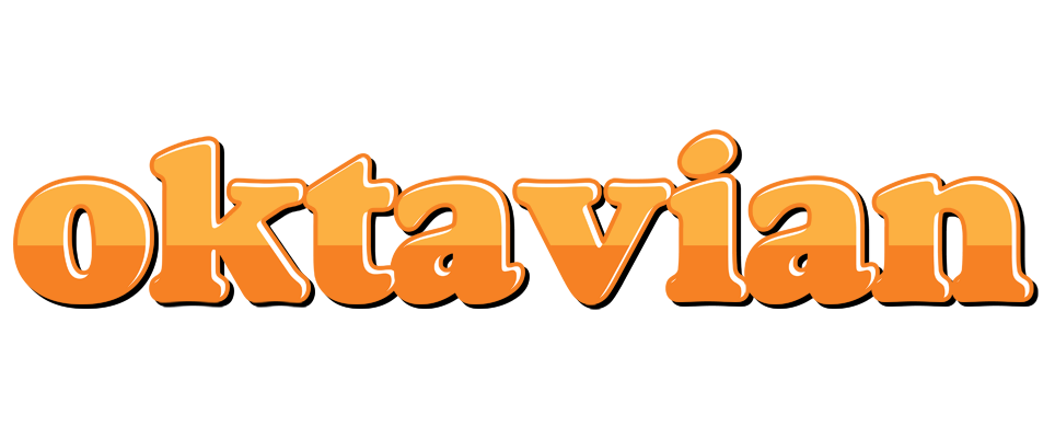 Oktavian orange logo