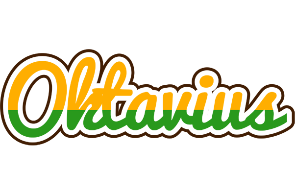 Oktavius banana logo