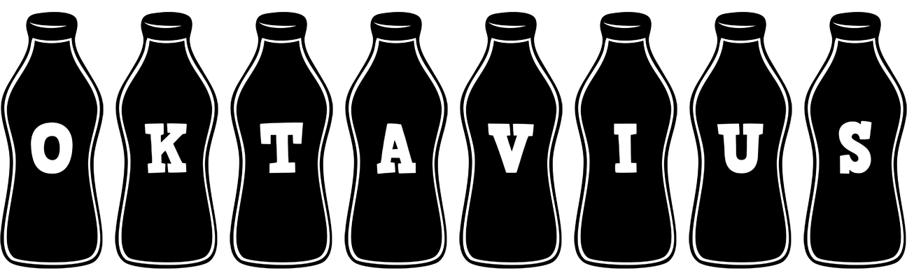 Oktavius bottle logo