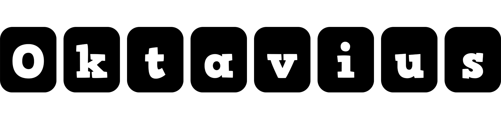 Oktavius box logo