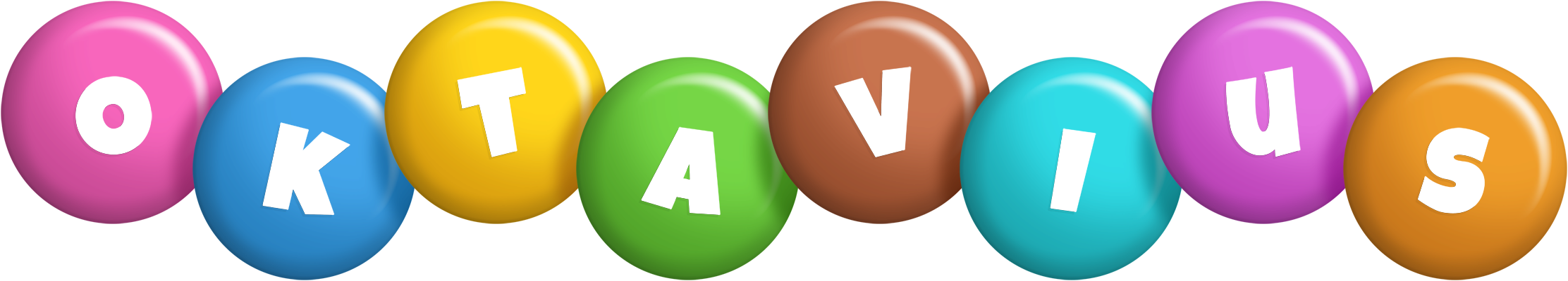 Oktavius candy logo