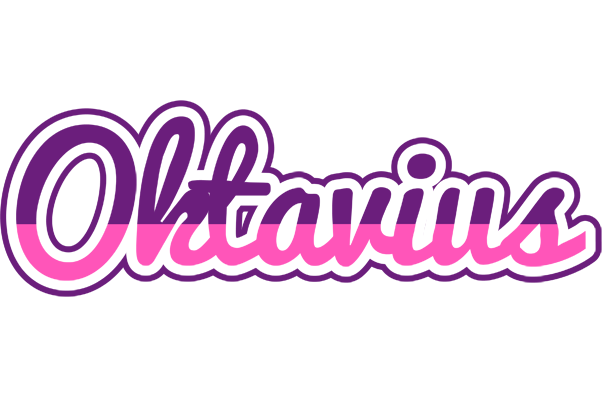 Oktavius cheerful logo