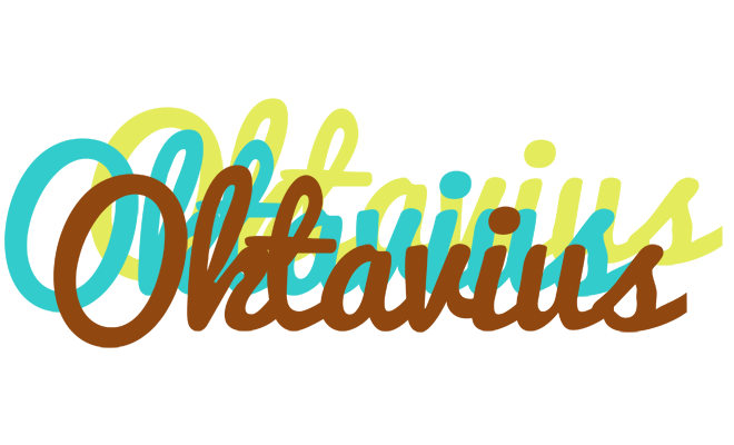 Oktavius cupcake logo