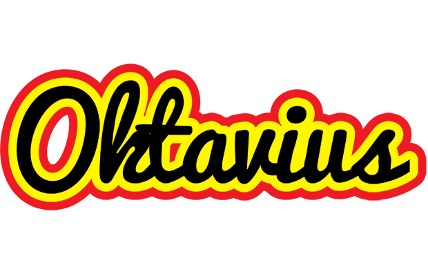 Oktavius flaming logo