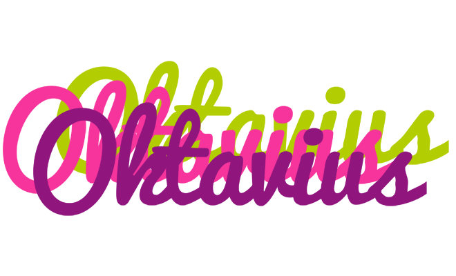 Oktavius flowers logo