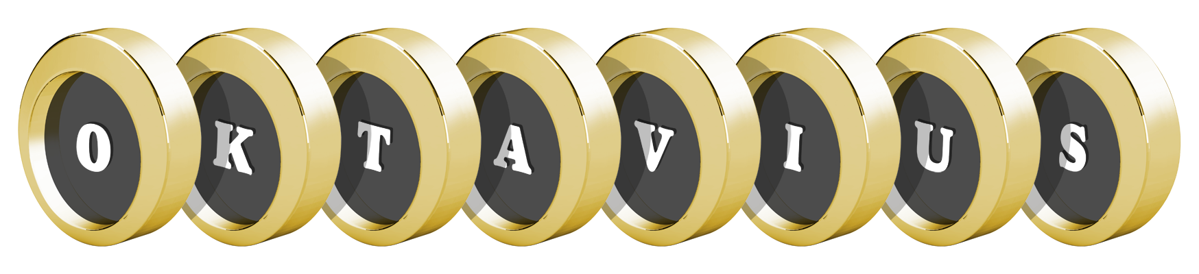 Oktavius gold logo
