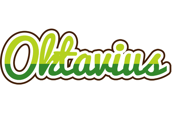 Oktavius golfing logo
