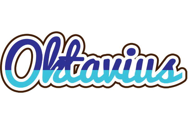 Oktavius raining logo