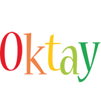 Oktay birthday logo