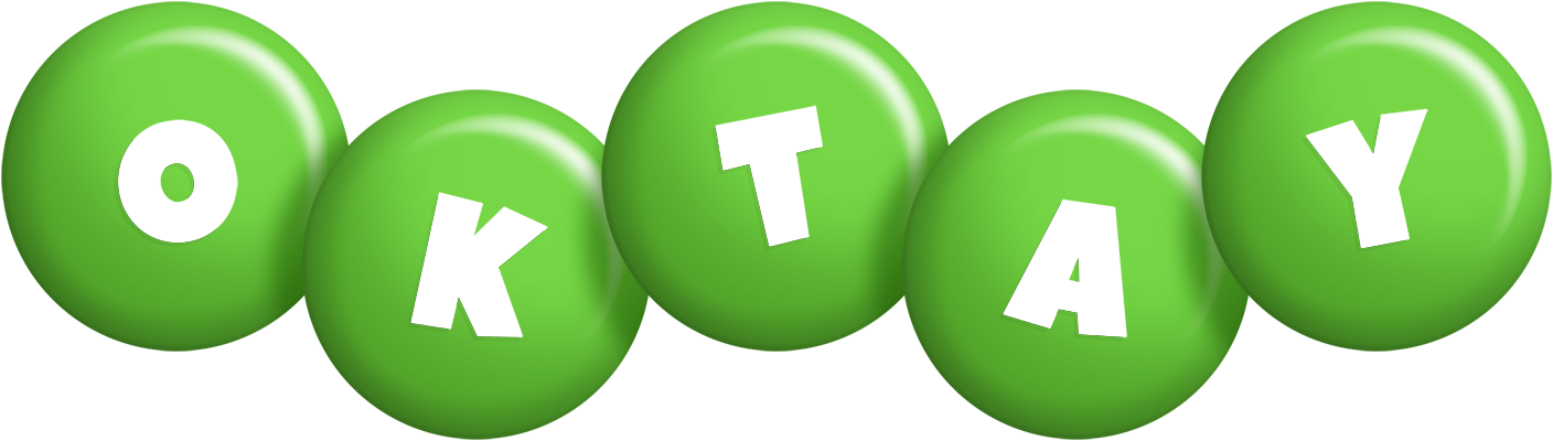 Oktay candy-green logo