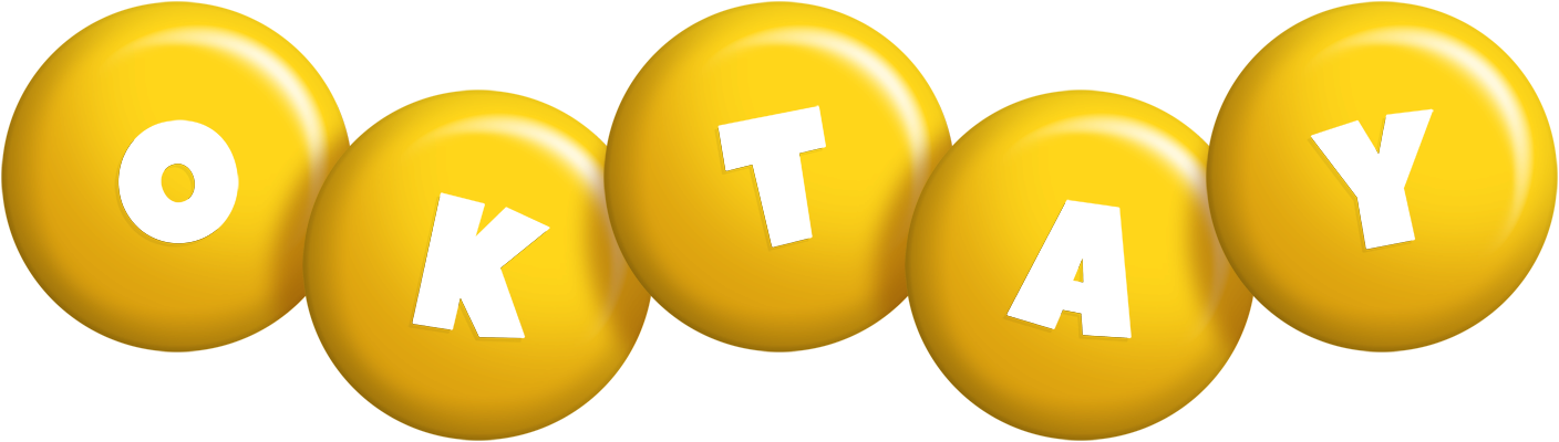 Oktay candy-yellow logo