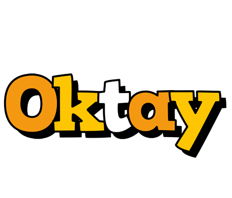 Oktay cartoon logo