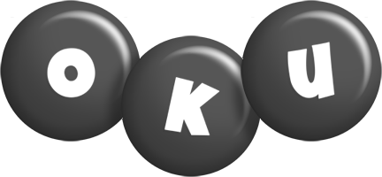 Oku candy-black logo