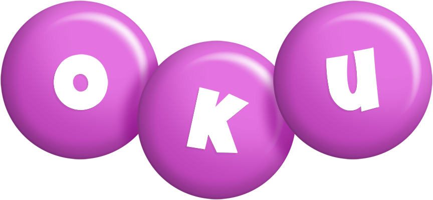 Oku candy-purple logo
