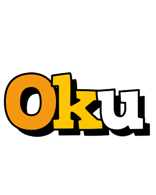 Oku cartoon logo