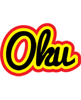 Oku flaming logo