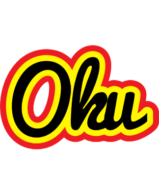 Oku flaming logo