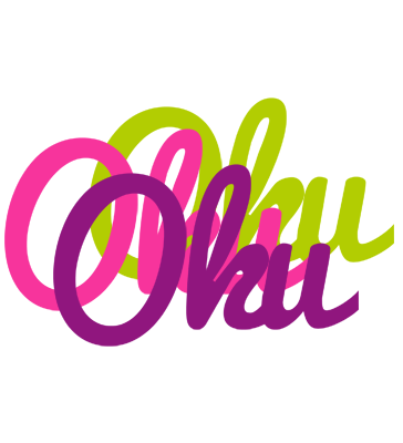 Oku flowers logo