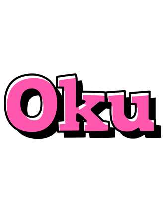 Oku girlish logo