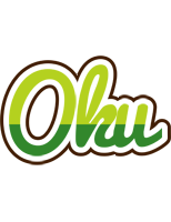 Oku golfing logo