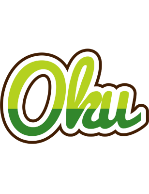 Oku golfing logo