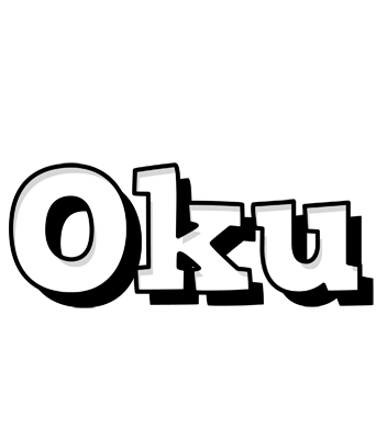 Oku snowing logo