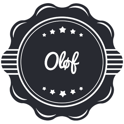 Oløf badge logo