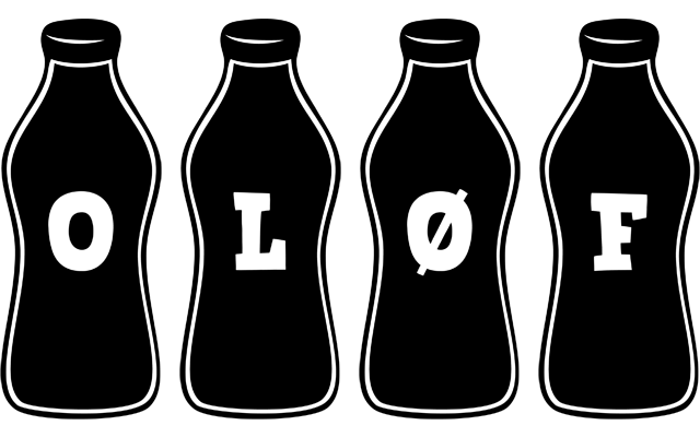 Oløf bottle logo