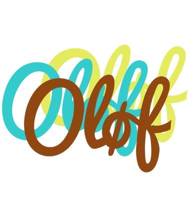 Oløf cupcake logo